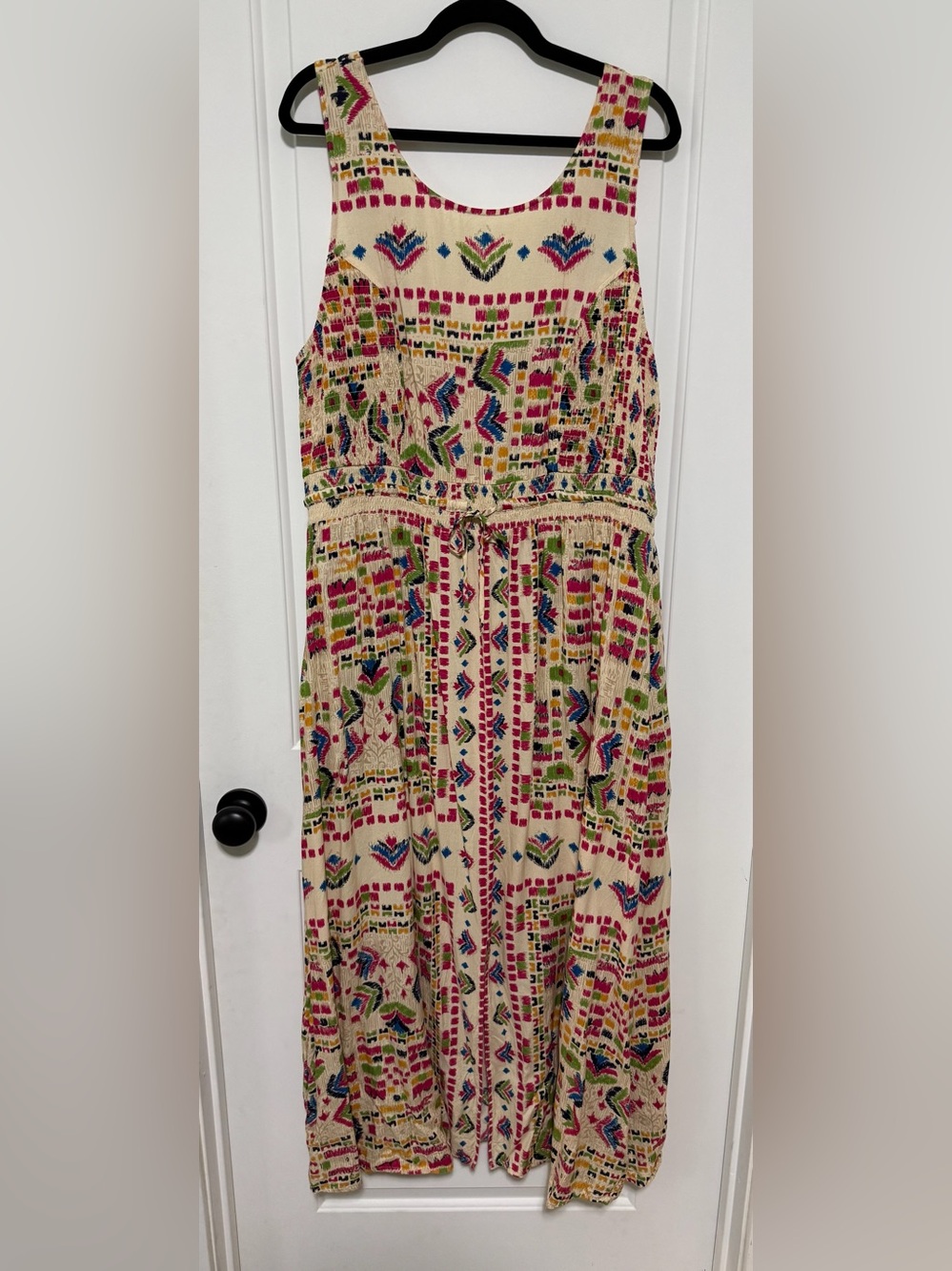 NWOT Multicolor Maxi Dress by Fatface with Pockets!